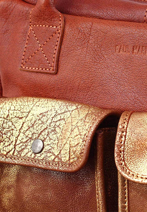 Sac Paul marius Le dandy Le dandy NATUREL DORE