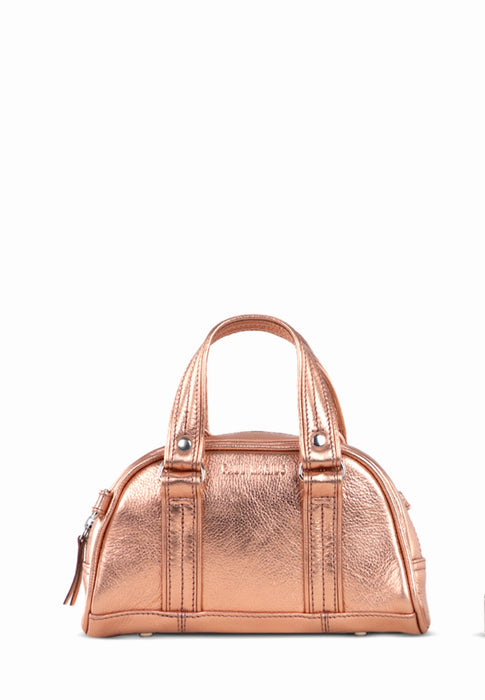 Sac Paul marius Le mini bowling Or rose OR ROSE