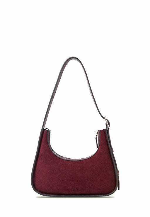 Sac a main Paul marius Victoire Victoire xs AUBERGINE VELOURS