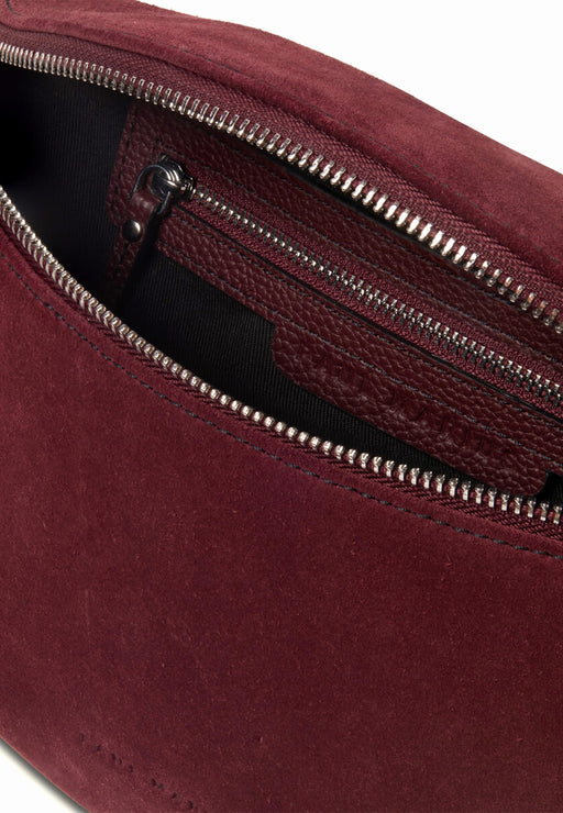 Sac banane Paul marius La banane La banane AUBERGINE VELOURS