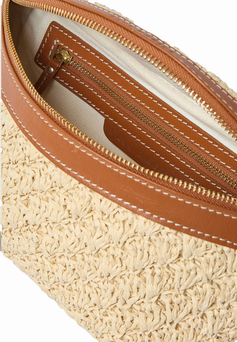 Sac banane Paul marius La banane La banane RAPHIA NATUREL COGNA