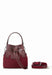 Sac bandouliere Paul marius Capucine xs Capucine xs AUBERINE VELOURS