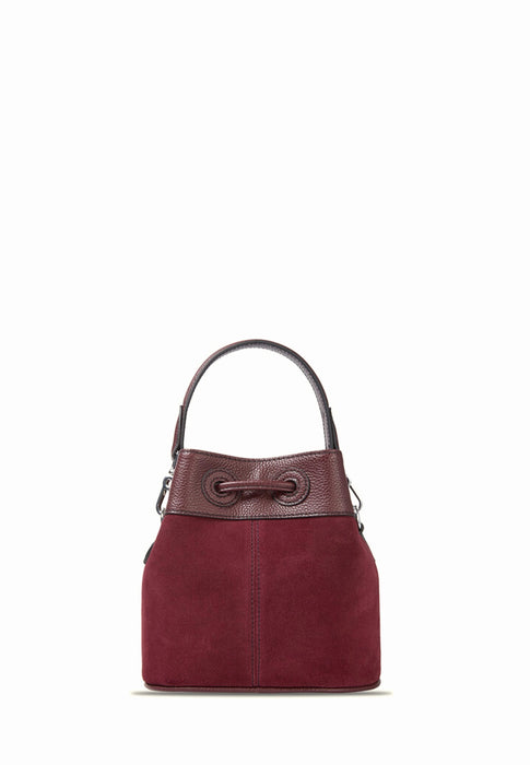 Sac bandouliere Paul marius Capucine xs Capucine xs AUBERINE VELOURS