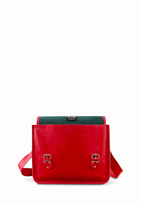Sac bandouliere Paul marius La sacoche La sacoche m ROUGE CARMIN