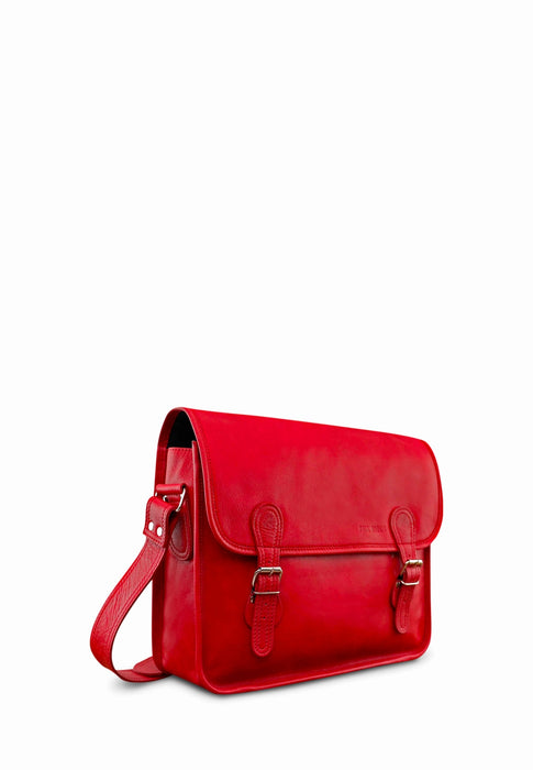 Sac Paul marius La sacoche Rouge carmin ROUGE CARMIN