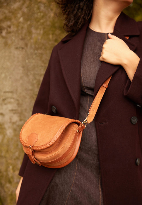 Sac bandouliere Paul marius Le bobo Le bobo s NOISETTE