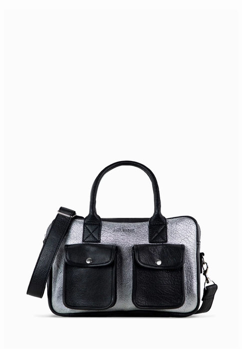 Sac bandouliere Paul marius Le dandy s Le dandy s ARGENTE NOIR