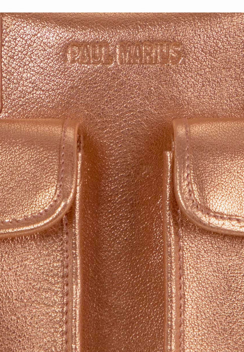 Paul marius Sac bandouliere Le dandy s Le dandy s Or rose OR ROSE