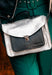 Sac bandouliere Paul marius Mademoiselle george Melle george ARGENTE NOIR