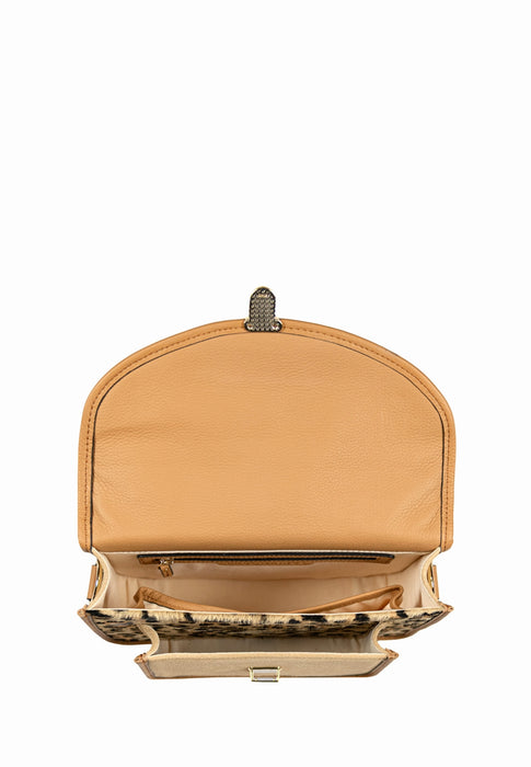 Sac bandouliere Paul marius Mademoiselle george Melle george LEOPARD BEIGE