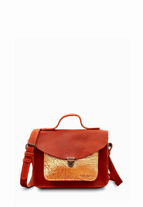 Sac Paul marius Mademoiselle george Naturel dore NATUREL DORE