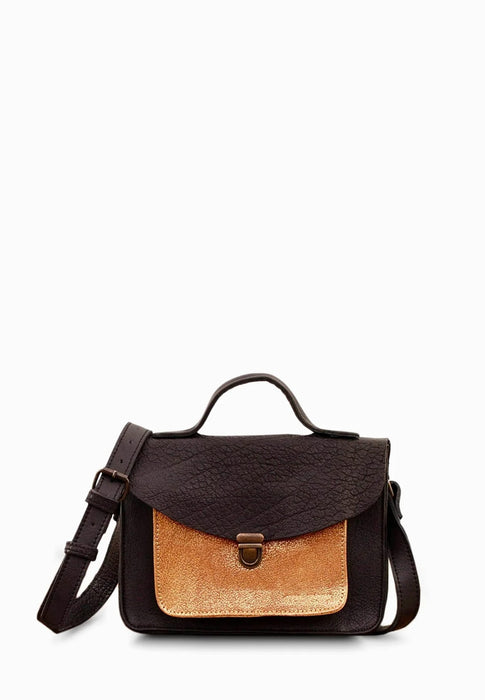 Sac bandouliere Paul marius Mademoiselle george Melle george NOIR DORE