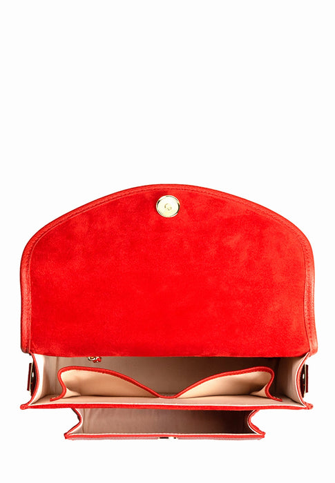 Sac bandouliere Paul marius Mademoiselle george Melle george ROUGE FUSION