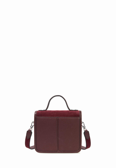 Sac bandouliere Paul marius Mademoiselle george Melle george xs AUBERGINE VELOURS