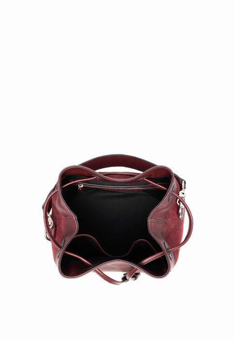 Sac sceau Paul marius Capucine Capucine AUBERINE VELOURS