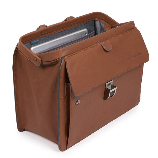 Sac ordinateur Piquadro Black square Ca2007b3 COGNAC