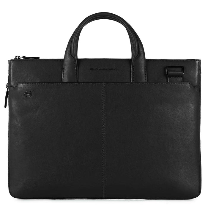Sac business Piquadro Black square Noir NOIR