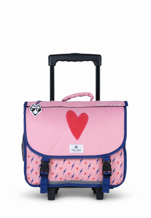 Pol fox Cartable a roue Cartable P7-trca38 Heart HEART