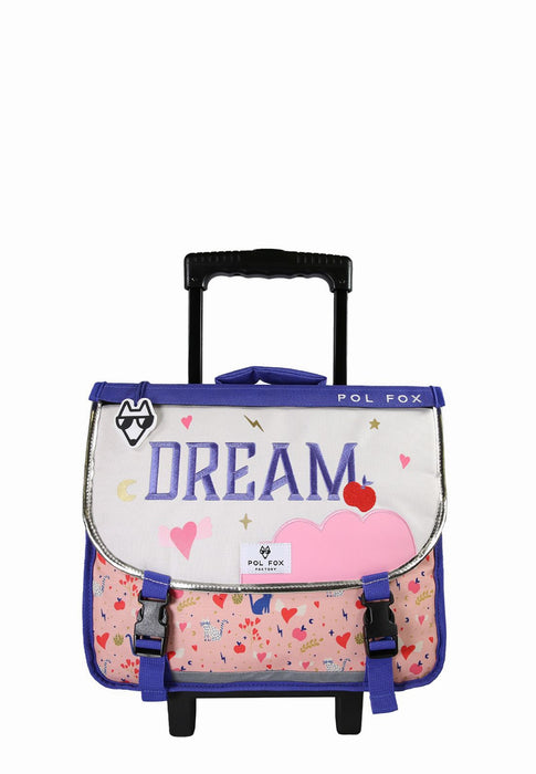 Cartable a roue Pol fox Cartable P8-trca38 DREAM