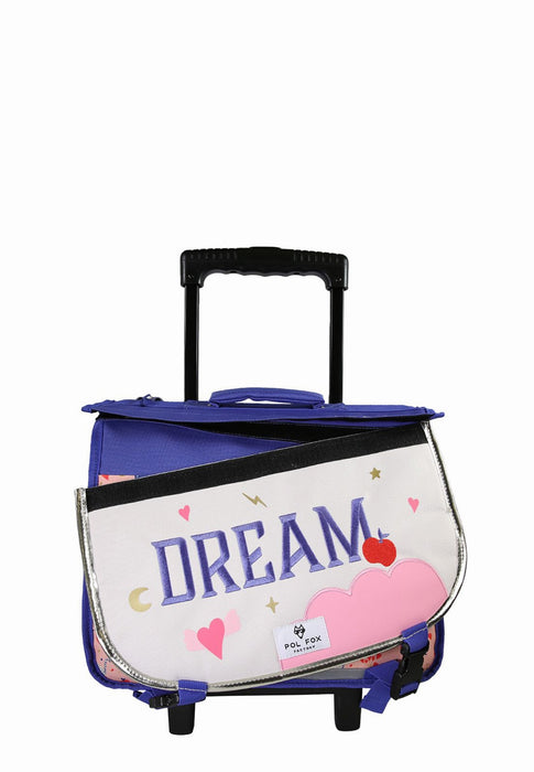 Cartable a roue Pol fox Cartable P8-trca38 DREAM