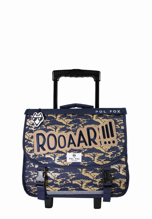 Cartable a roue Pol fox Cartable P8-trca38 LION