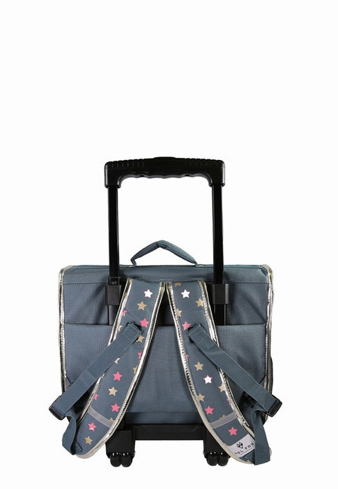 Cartable a roue Pol fox Cartable P8-trca38 WONDERFOX GLITTER