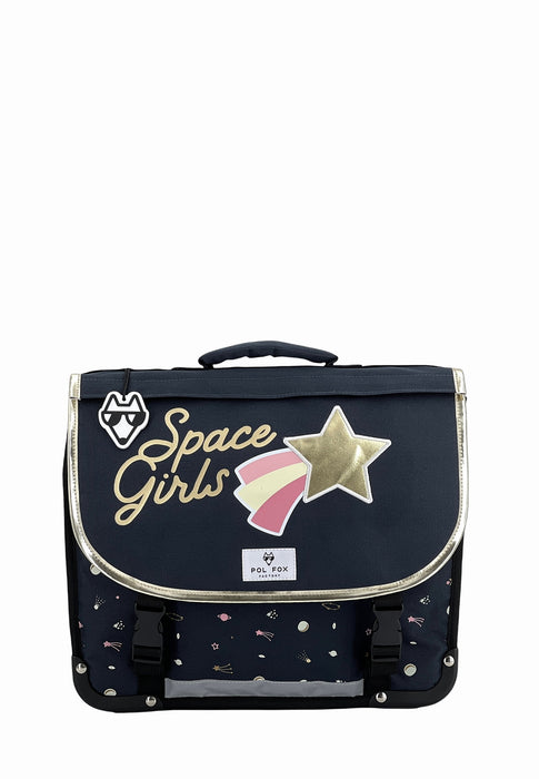 Pol fox Cartable scolaire Wonder fox glitter SPACE GIRL