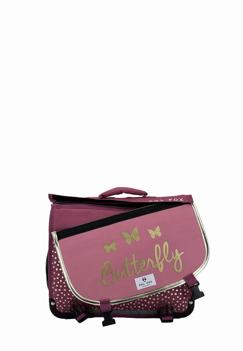 Cartable scolaire Pol fox Bear P6-ca35 BUTTERFLY