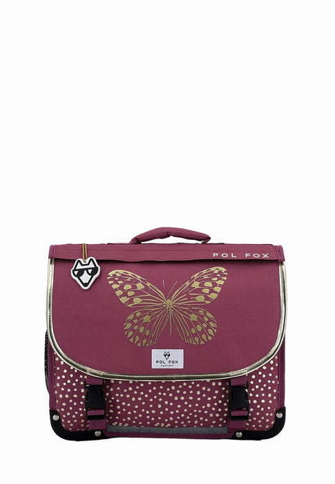 Cartable scolaire Pol fox Bear P6-ca38 BUTTERFLY