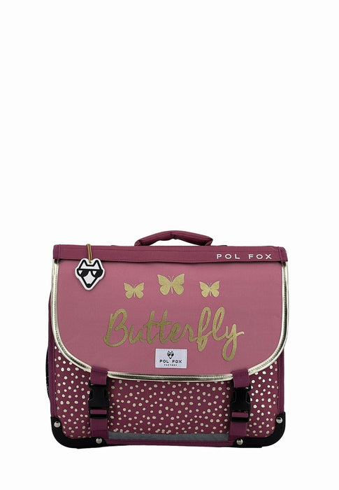 Cartable scolaire Pol fox Bear P6-ca38 BUTTERFLY