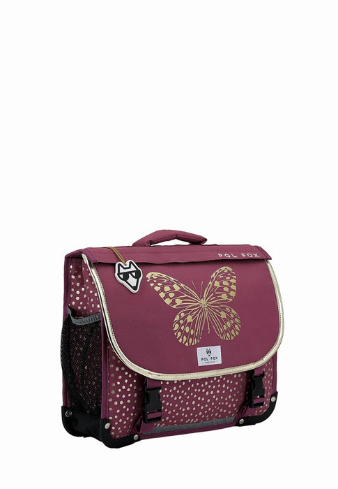 Cartable scolaire Pol fox Bear P6-ca38 BUTTERFLY