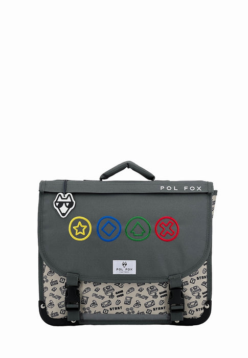Cartable scolaire Pol fox Bear P6-ca38 GAMER