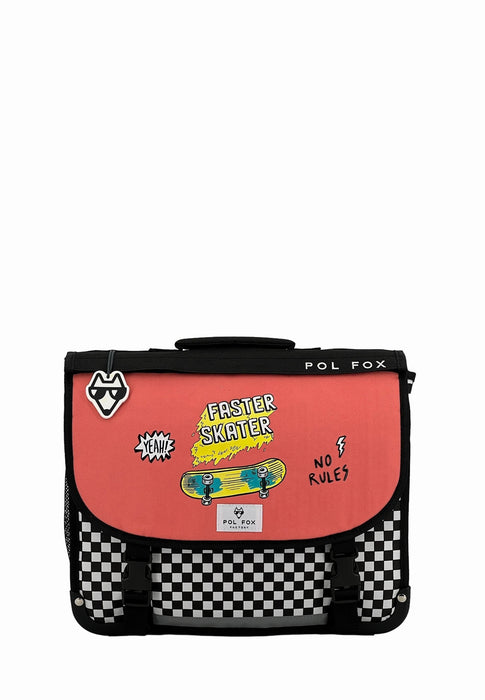 Pol fox Cartable scolaire Bear SKATE 2