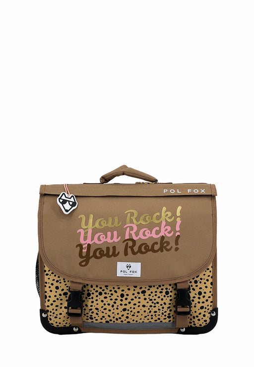 Pol fox Cartable scolaire Bear YOU ROCK