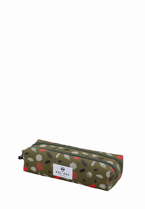 Trousse scolaire Pol fox Bear P6-t2 DINO KAKI