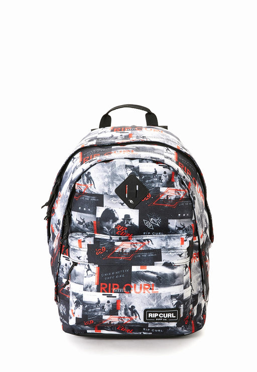 Sac a dos scolaire Rip curl Double dome 134mba 341 GREY/RED