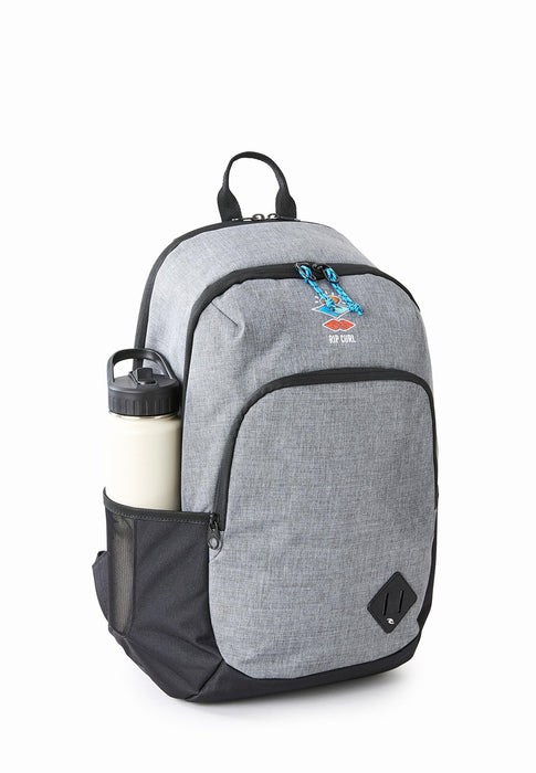 Sac a dos scolaire Rip curl Icons of surf 13vmba 85 GREY MARLE