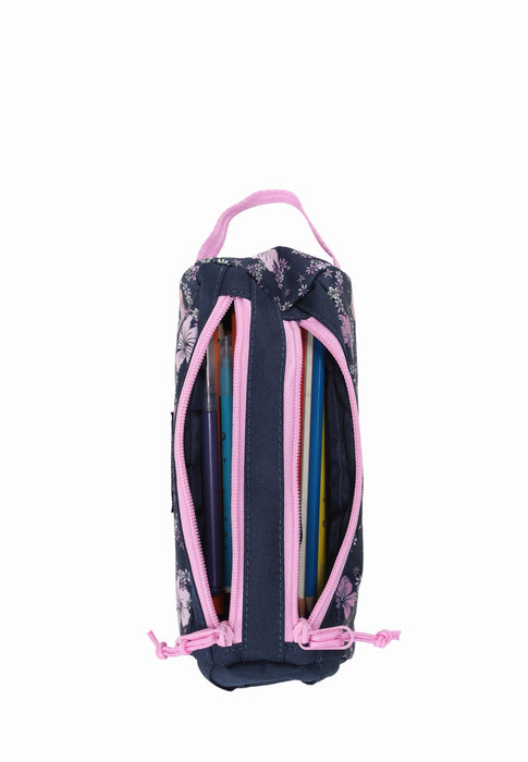 Trousse scolaire Rip curl Global bts 03mwut 1689 NAVY PINK