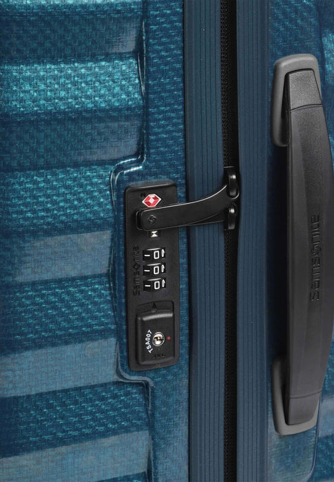 Valise rigide Samsonite Lite shock 1686 PETROL BLUE