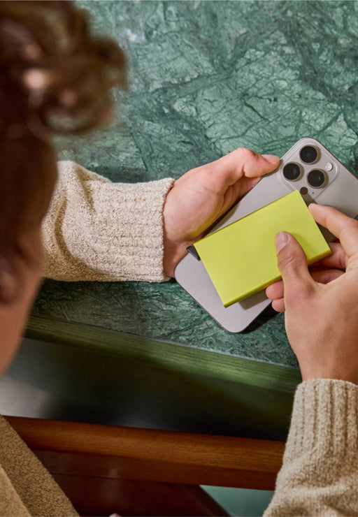 Petite maroquinerie Secrid Cardprotectors magsafe Lime LIME
