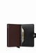 Porte cartes Secrid Miniwallet M-miniwallet BLACK BROWN