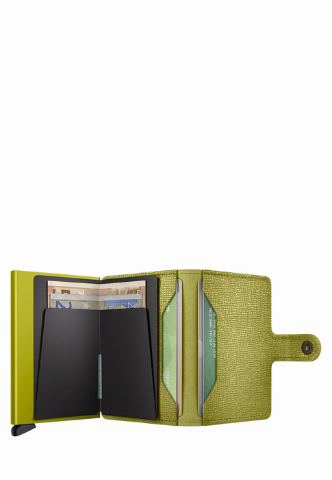 Porte cartes Secrid Miniwallet M-miniwallet CRISPLE LIME