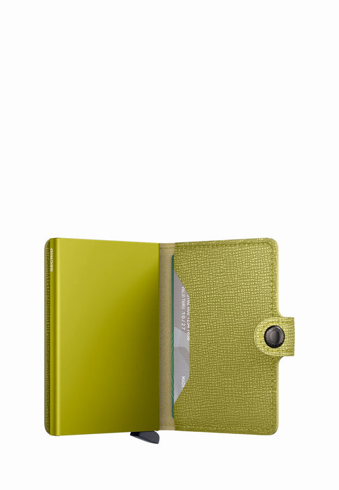 Petite maroquinerie Secrid Miniwallet Crisple lime CRISPLE LIME