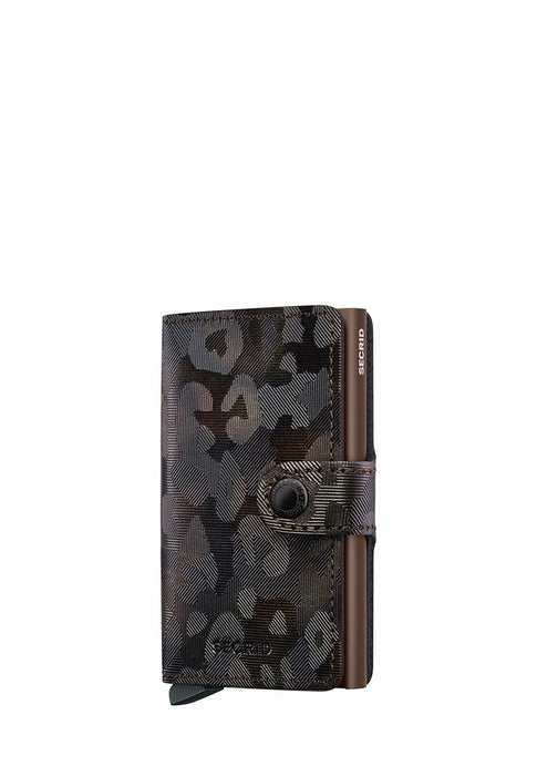Porte cartes Secrid Miniwallet M-miniwallet JUNGLE BROWN