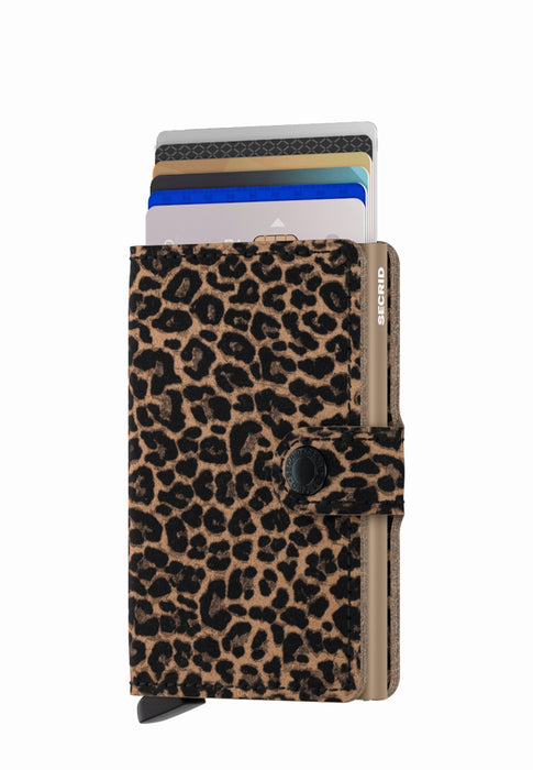 Porte cartes Secrid Miniwallet M-miniwallet LEO BEIGE