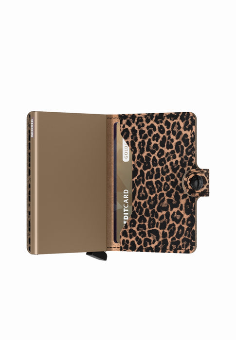Porte cartes Secrid Miniwallet M-miniwallet LEO BEIGE