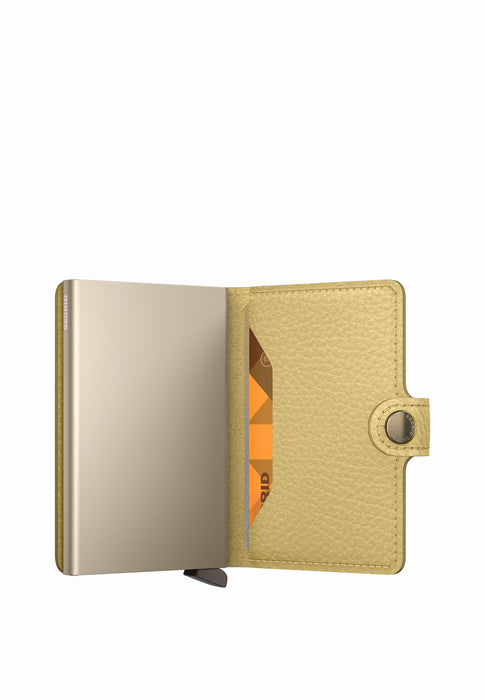Secrid Porte cartes Miniwallet M-miniwallet limited Pebble butter yellow PEBBLE BUTTER YELLOW