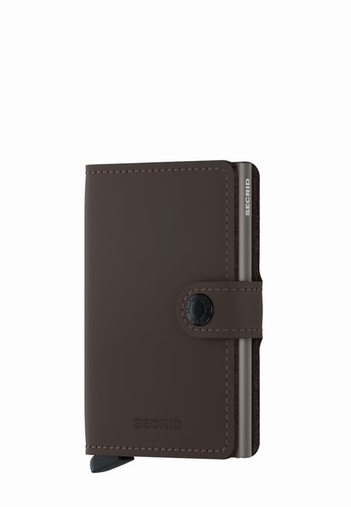 Porte cartes Secrid Miniwallet M-miniwallet MATTE TRUFFLE