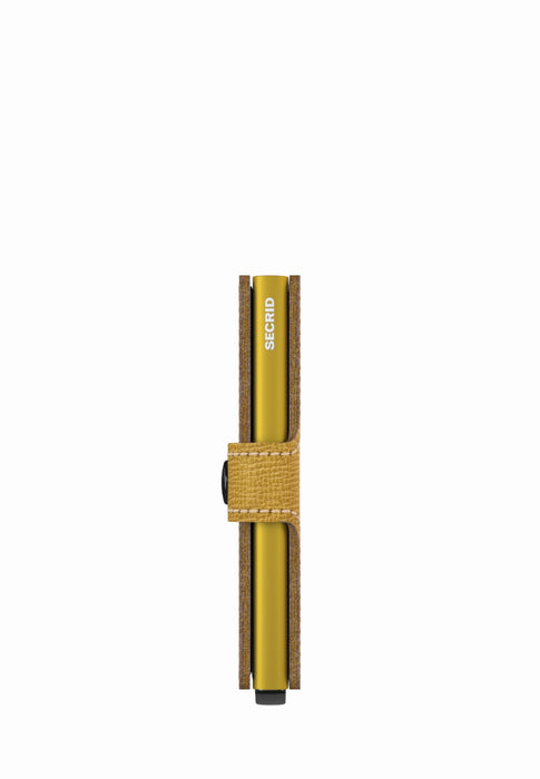 Secrid Porte cartes Miniwallet M-miniwallet Mc ochre MC OCHRE