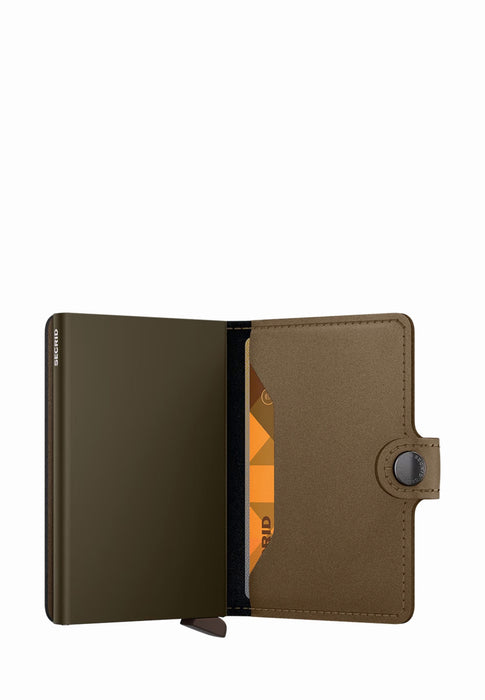 Porte cartes Secrid Miniwallet M-miniwallet MMS BRONZE